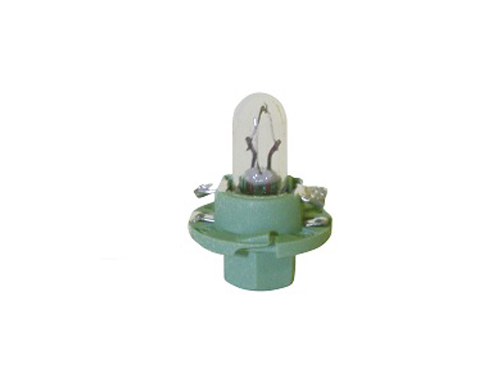 JAHN - 1645 - Лампа 12V 2W BX8.4d pale green