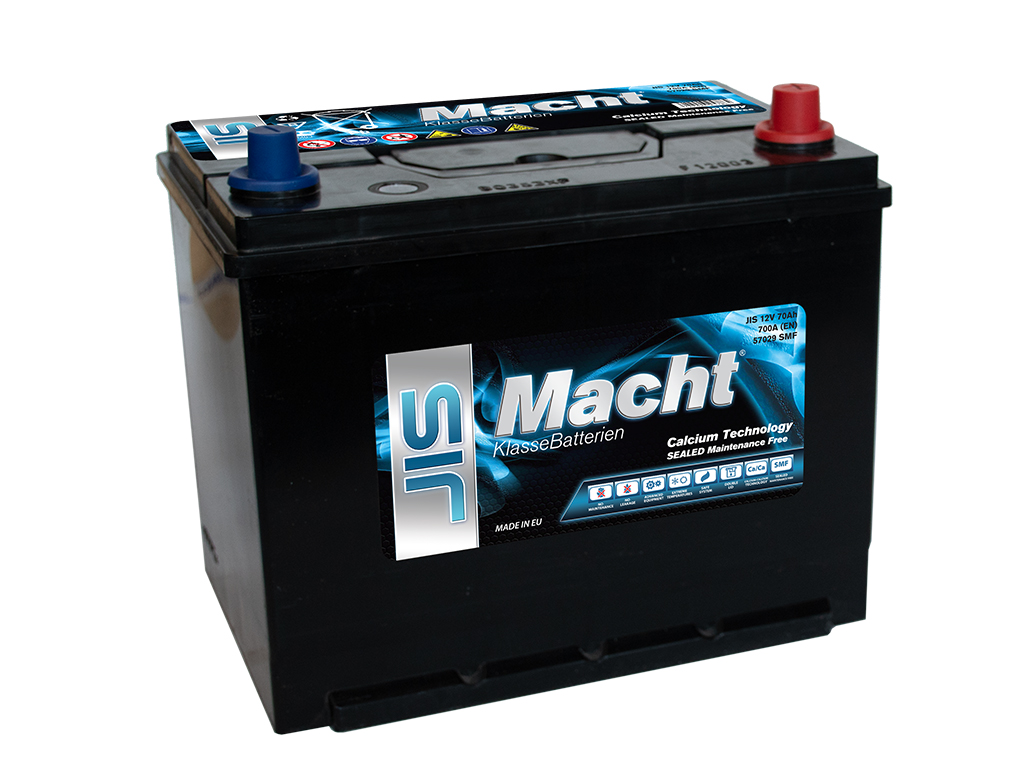 MACHT - 40317 - АКБ JIS 60Ah 450A R+ 230×173×218
