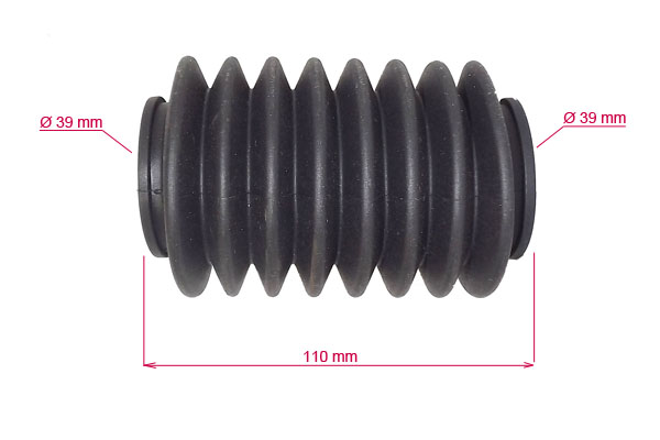 MSG - CI205DUSTER - Пыльник рулевой рейки CITROEN BERLINGO 02-06, PEUGEOT PARTNER 02-06