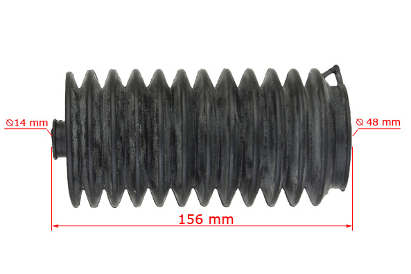 MSG - CI205DUSTER2 - Пыльник рулевой рейки CITROEN BERLINGO 02-06, PEUGEOT PARTNER 02-06