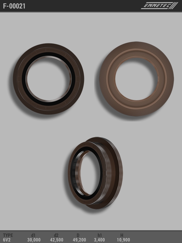 MSG - F 00021 - Сальник кермової рейки 6V2 30X42.5X49.2X3.4 (10.9) Iveco Daily MSG - F 00021 - Сальник кермової рейки 6V2 30X42.5X49.2X3.4 (10.9) Iveco Daily