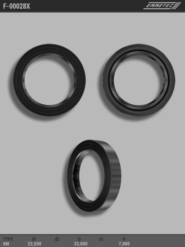 MSG - F-00028X - Сальник 23,50/33,00*7,00 тип 0M MSG - F-00028X - Сальник 23,50/33,00*7,00 тип 0M