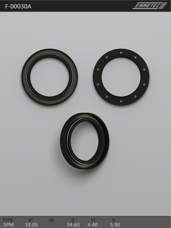 MSG - F-00030A - Сальник 19,05/34,60*4,40/5,90 тип 1PM