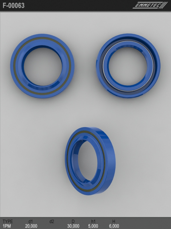 MSG - F 00063 - Сальник кермової рейки 20,00/30,00*5,00/6,00