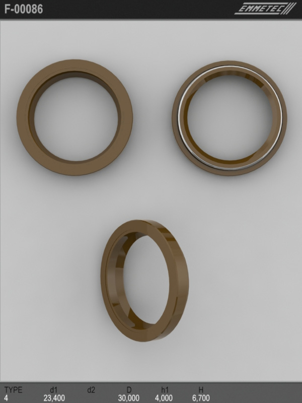 MSG - F 00086 - Сальник кермової рейки 23.4X30X4/6.7 Passat B3 93- MSG - F 00086 - Сальник кермової рейки 23.4X30X4/6.7 Passat B3 93-