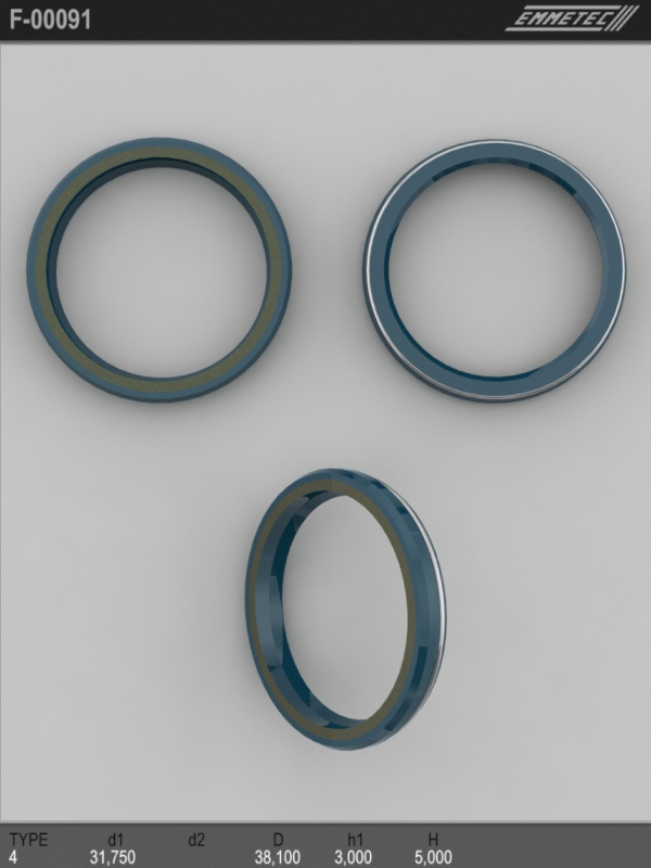 MSG - F-00091 - Сальник 31,75/38,10*3,00/5,00 тип 4