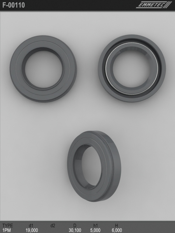 MSG - F 00110 - Сальник кермової рейки Citroen Berlingo (19X30.1X5)