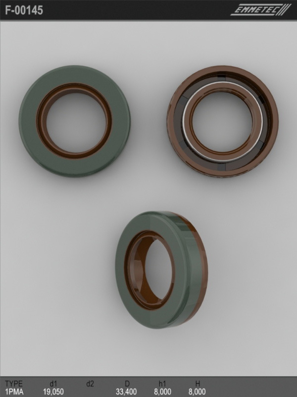 MSG - F 00145 - Сальник насоса Г/П 19,05/33,40*8,00/8,00 Nissan Primastar 01-