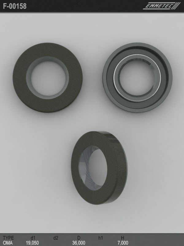 MSG - F-00158 - Сальник 19,05/36,00*7,00 тип 0MA