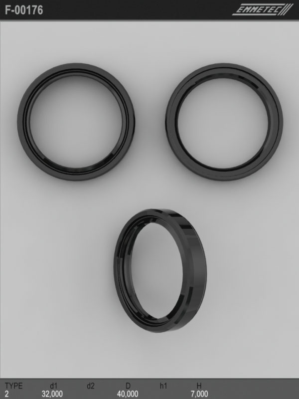 MSG - F-00176 - Сальник 32,00/40,00*7,00 тип 2 MSG - F-00176 - Сальник 32,00/40,00*7,00 тип 2