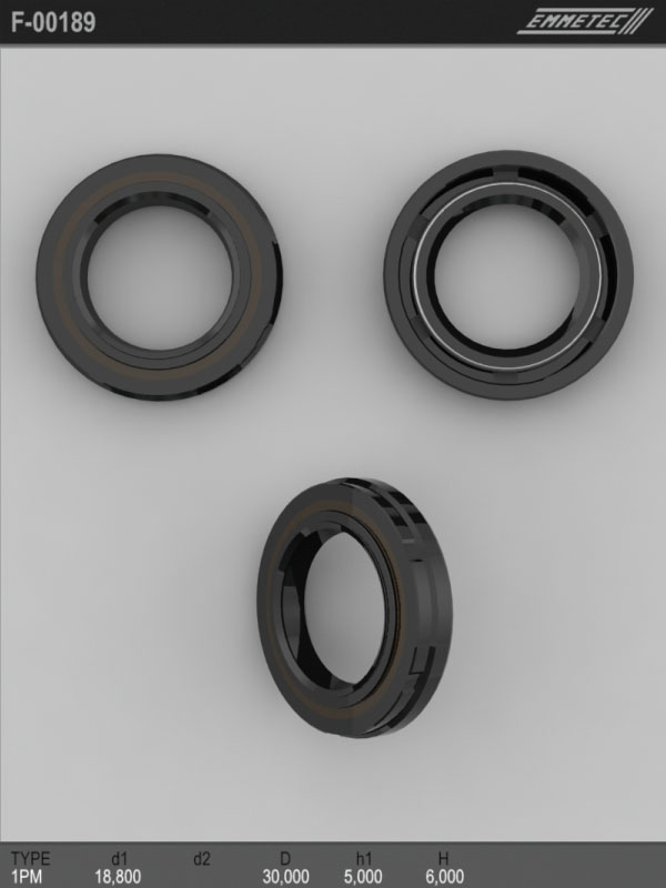 MSG - F-00189 - Сальник 18,80/30,00*5,00/6,00 тип 1PM