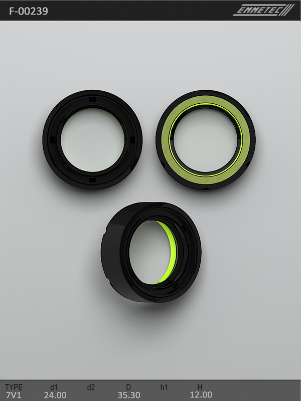 MSG - F 00239 - Сальник кермової рейки 24X35.3X12