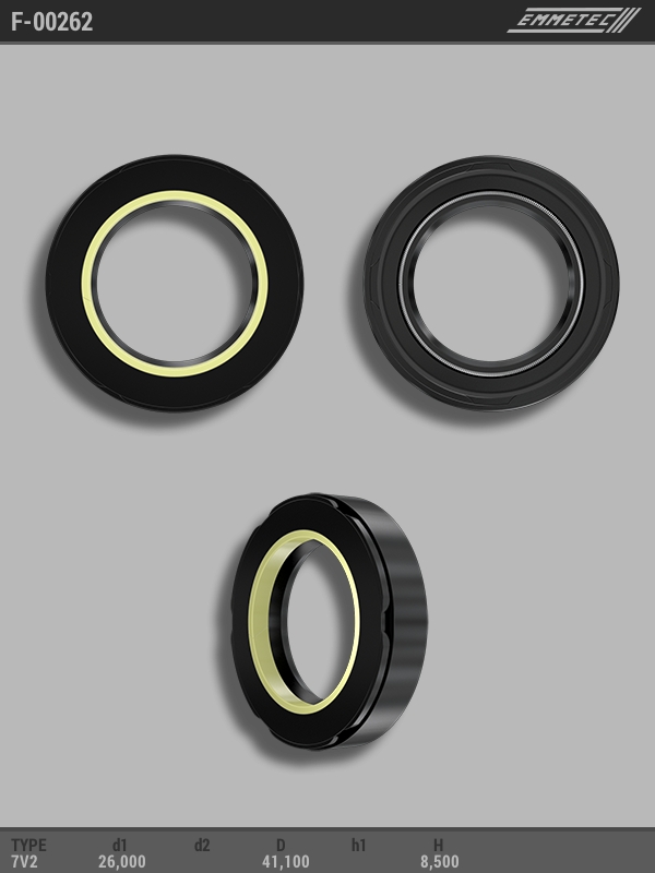 MSG - F-00262 - Сальник 26,00/41,10*8,50 тип 7V2 MSG - F-00262 - Сальник 26,00/41,10*8,50 тип 7V2