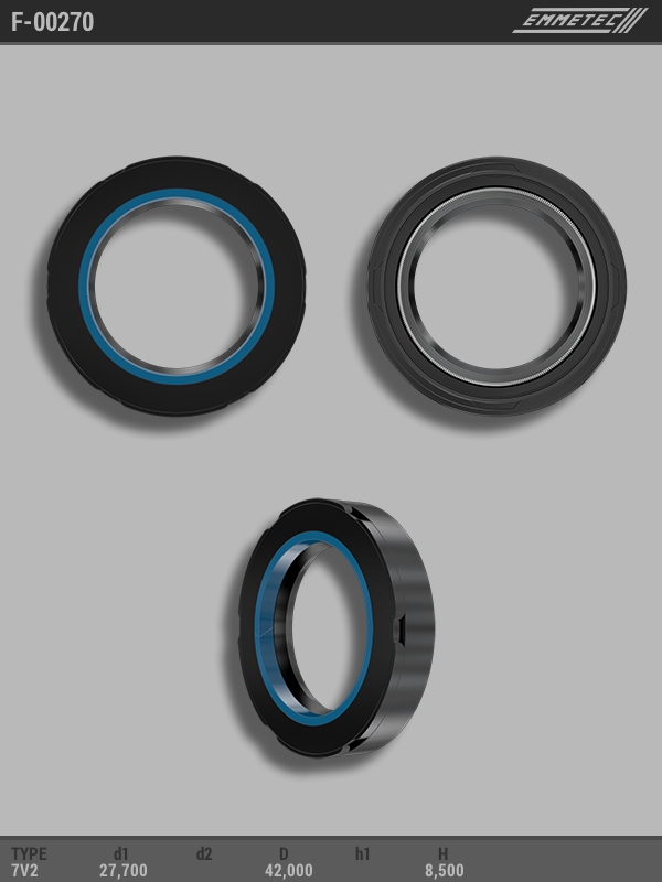 MSG - F-00270 - Сальник 27,70/42,00*8,50 тип 7V2 MSG - F-00270 - Сальник 27,70/42,00*8,50 тип 7V2