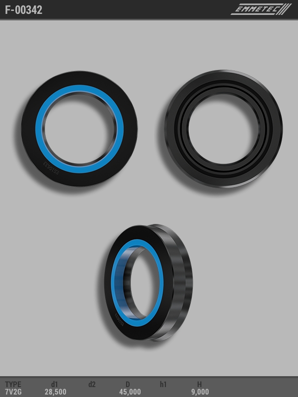 MSG - F-00342 - Сальник 28,50/45,00*9,00 тип 7V2G MSG - F-00342 - Сальник 28,50/45,00*9,00 тип 7V2G