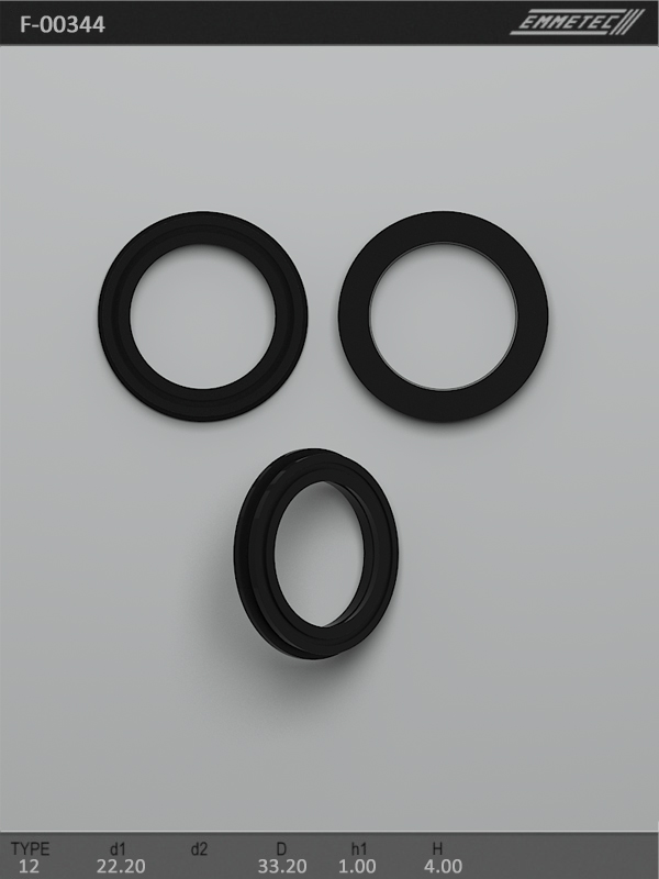 MSG - F-00344 - Сальник 22,20/33,20*1,00/4,00 тип 12 MSG - F-00344 - Сальник 22,20/33,20*1,00/4,00 тип 12