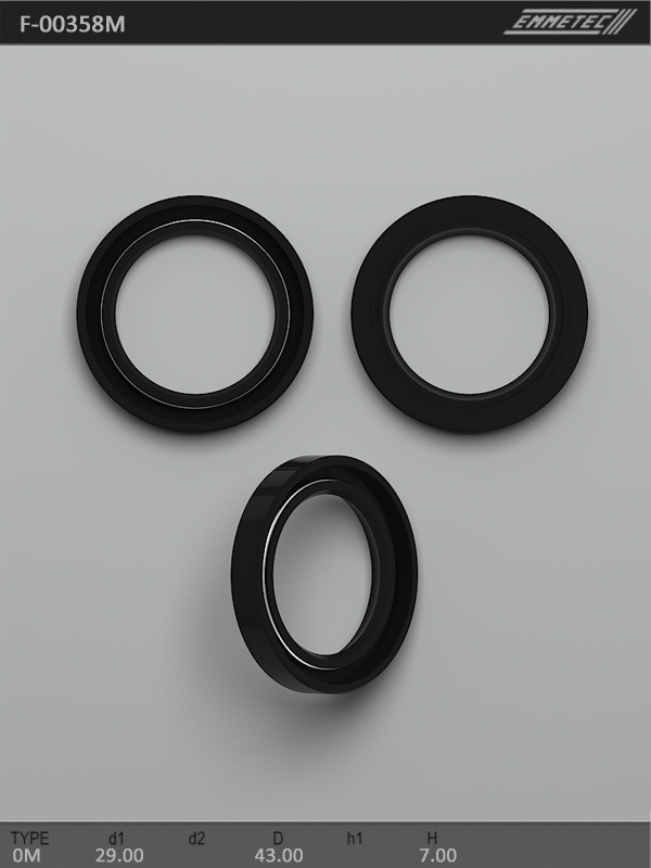 MSG - F 00358M - Сальник кермової рейки 29X43X7 Fiat Doblo -06 MSG - F 00358M - Сальник кермової рейки 29X43X7 Fiat Doblo -06