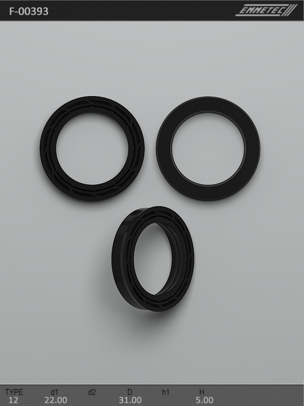 MSG - F-00393 - Сальник 22,00/31,00*5,00 тип 12