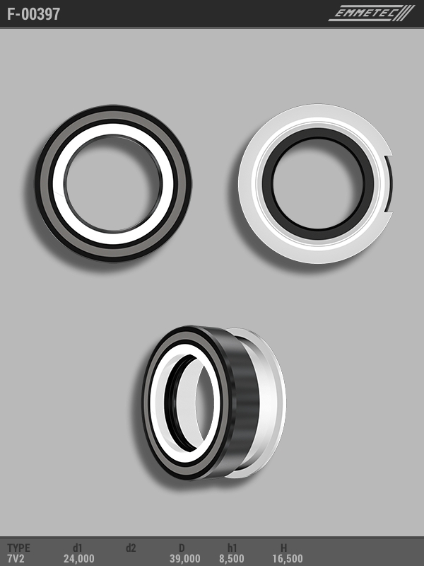 MSG - F 00397 - Сальник кермової рейки 24X39X8.5(16.5) Skoda Octavia -04 (тип7V2)