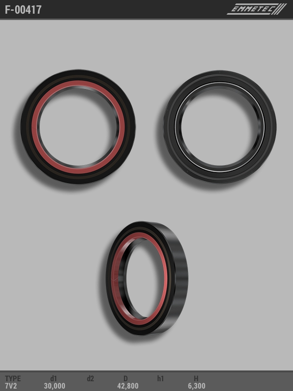 MSG - F-00417 - Сальник 30,00/42,80*6,30 тип 7V2