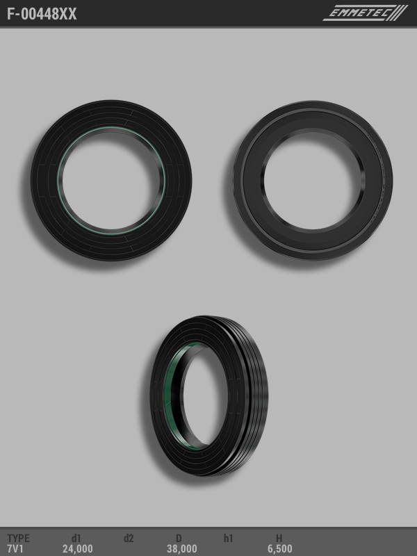 MSG - F-00448XX - Сальник 24,00/38,00*6,50 тип 7V1 MSG - F-00448XX - Сальник 24,00/38,00*6,50 тип 7V1