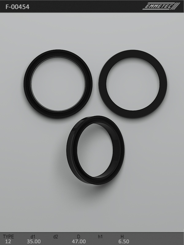 MSG - F-00454 - Сальник 35,00/47,00*6,50 тип 12