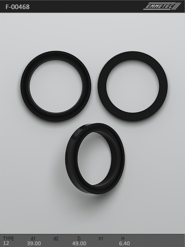 MSG - F-00468 - Сальник 39,00/49,00*6,40 тип 12