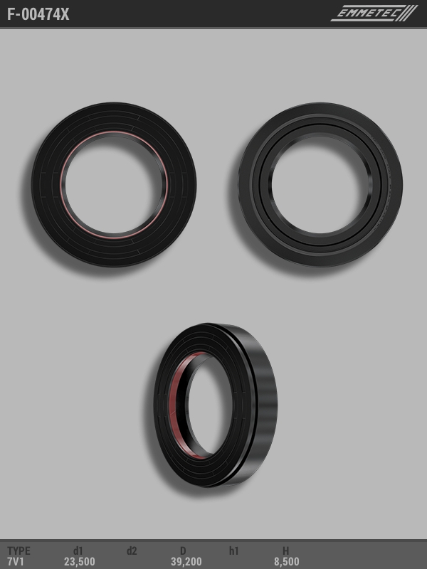 MSG - F-00474X - Сальник 23,50/39,20*8,50 тип 7V1 MSG - F-00474X - Сальник 23,50/39,20*8,50 тип 7V1