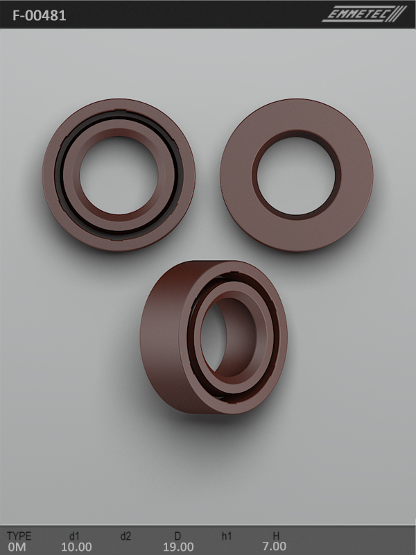 MSG - F-00481 - Сальник 10,00/19,00*7,00 тип 0M MSG - F-00481 - Сальник 10,00/19,00*7,00 тип 0M