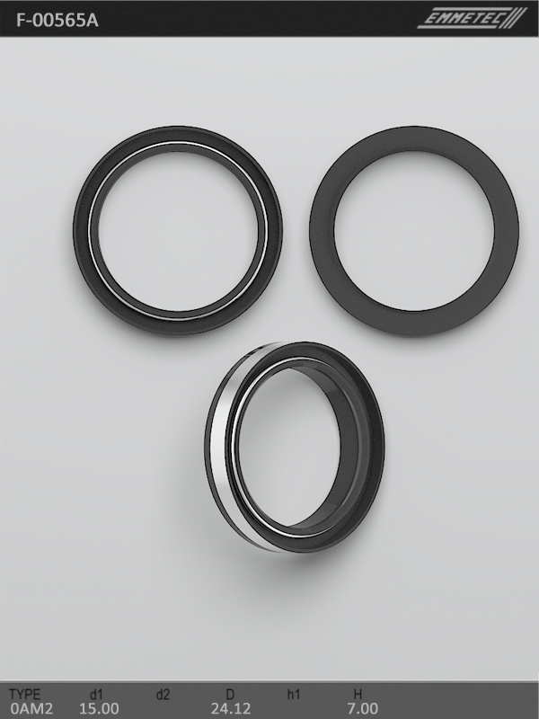 MSG - F-00565A - Сальник 15,00/24,12*7,00 тип 0AM2 MSG - F-00565A - Сальник 15,00/24,12*7,00 тип 0AM2