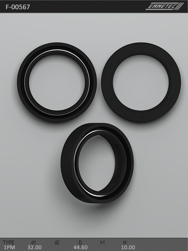 MSG - F-00567 - Сальник 32,00/44,60*10,00 тип 1PM