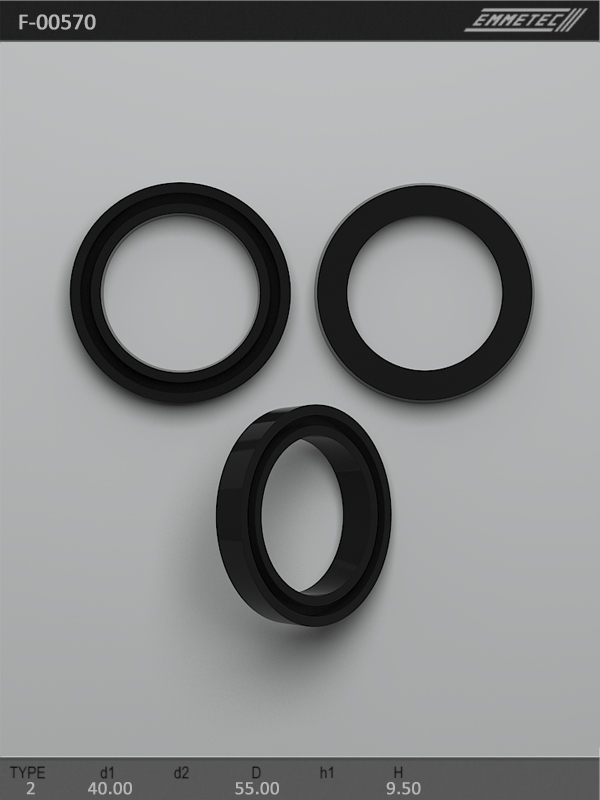 MSG - F-00570 - Сальник 40,00/55,00*9,50 тип 2 MSG - F-00570 - Сальник 40,00/55,00*9,50 тип 2