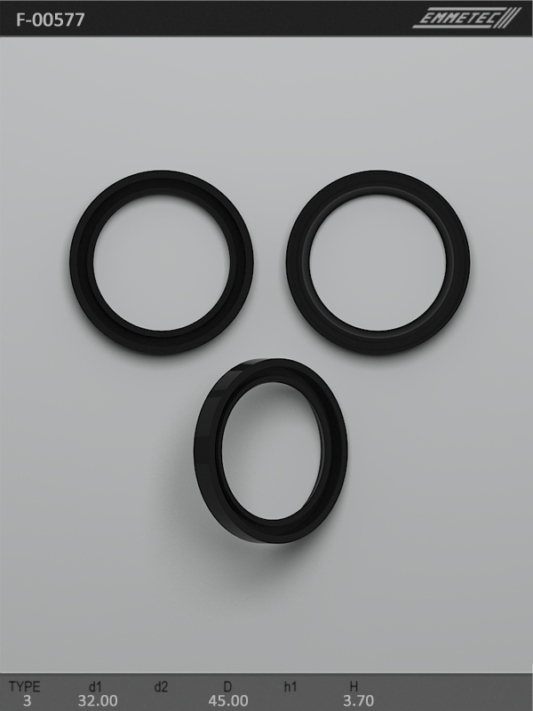 MSG - F-00577 - Сальник 32,00/45,00*3,70 тип 3