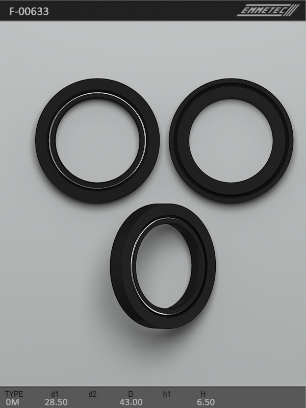 MSG - F-00633 - Сальник 28,50/43,00*6,50 тип 0M