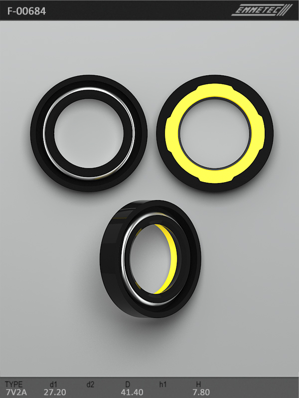 MSG - F-00684 - Сальник 27,20/41,40*7,80 тип 7V2A MSG - F-00684 - Сальник 27,20/41,40*7,80 тип 7V2A