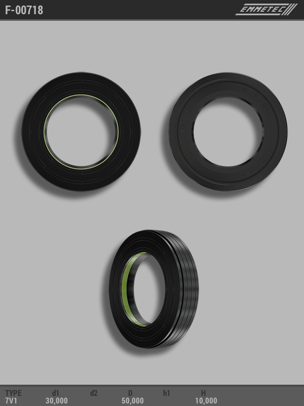 MSG - F-00718 - Сальник 30,00/50,00*10,00 тип 7V1 MSG - F-00718 - Сальник 30,00/50,00*10,00 тип 7V1