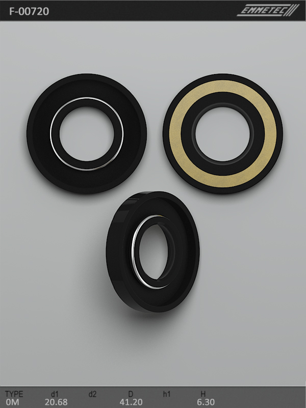 MSG - F-00720 - Сальник 20,68/41,20*6,30 тип 0M