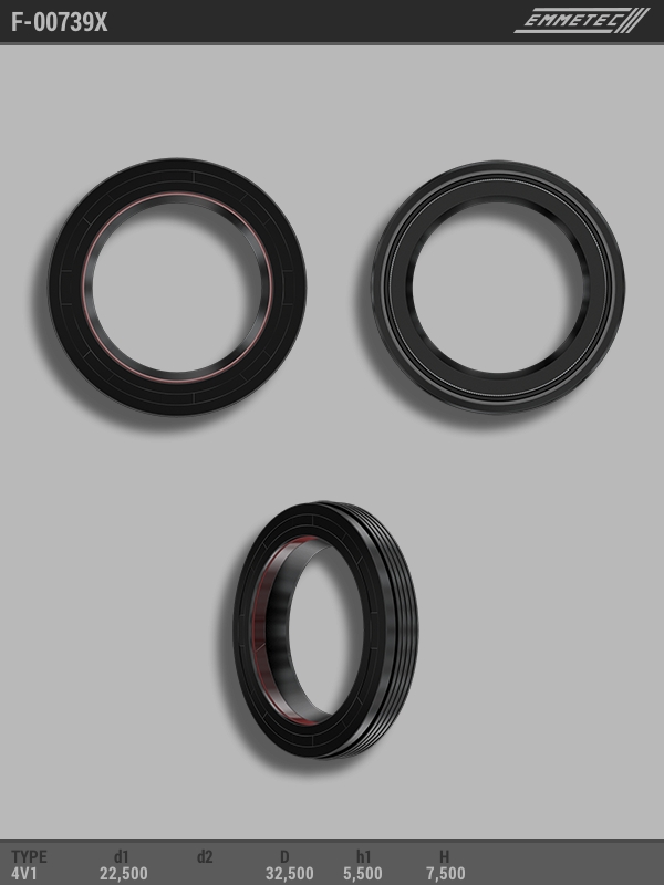 MSG - F-00739X - Сальник 22,50/32,50*5,50/7,50 тип 4V1 MSG - F-00739X - Сальник 22,50/32,50*5,50/7,50 тип 4V1