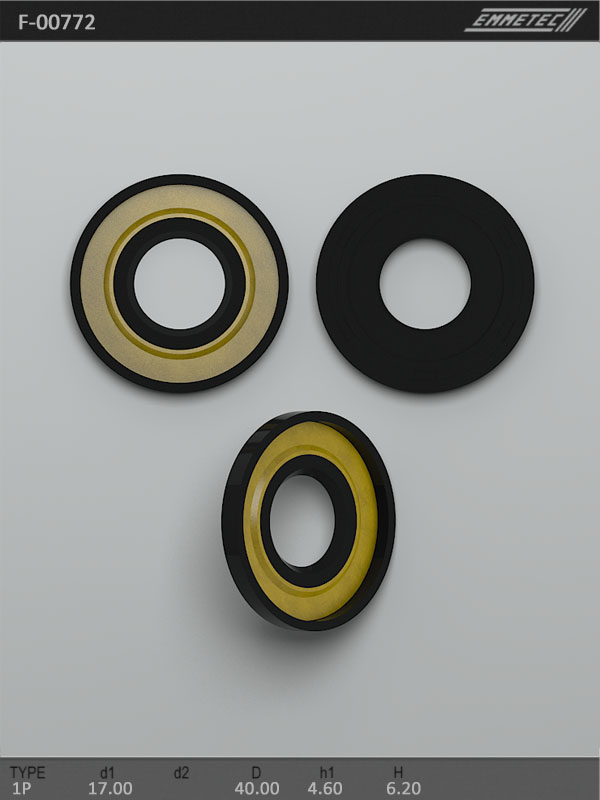 MSG - F-00772 - Сальник 17,00/40,00*4,60/6,20 тип 1P MSG - F-00772 - Сальник 17,00/40,00*4,60/6,20 тип 1P