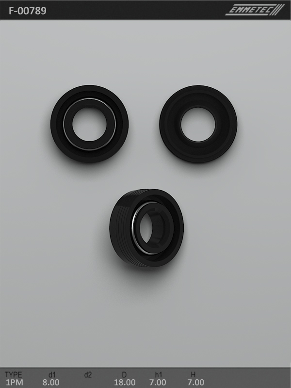 MSG - F-00789 - Сальник 8,00/18,00*7,00/7,00 тип 1PM MSG - F-00789 - Сальник 8,00/18,00*7,00/7,00 тип 1PM