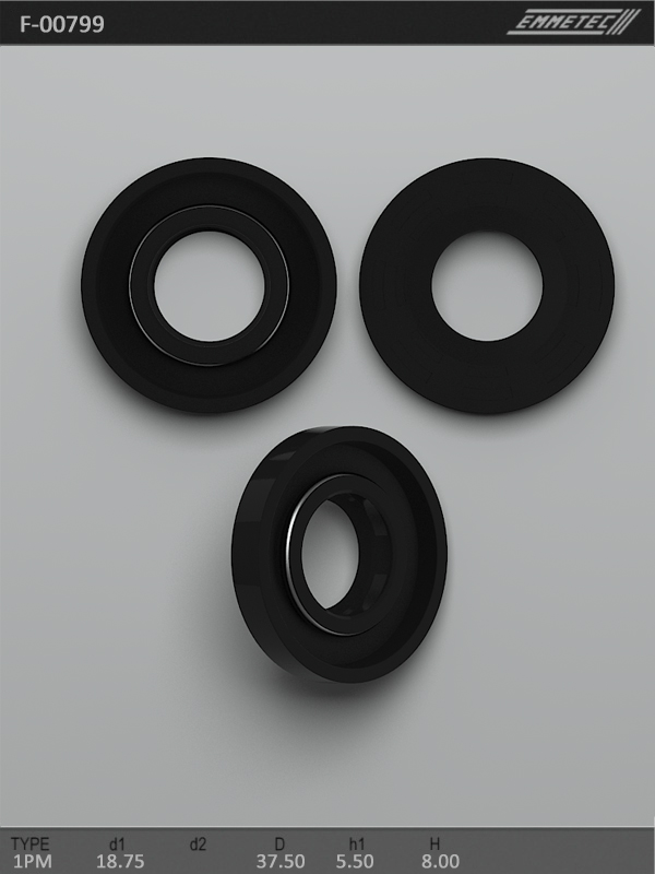 MSG - F-00799 - Сальник 18,75/37,50*5,50/8,00 тип 1PM