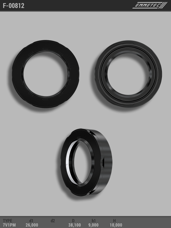 MSG - F-00812 - Сальник 26,00/38,10*9,00/10,00 тип 7V1PM MSG - F-00812 - Сальник 26,00/38,10*9,00/10,00 тип 7V1PM