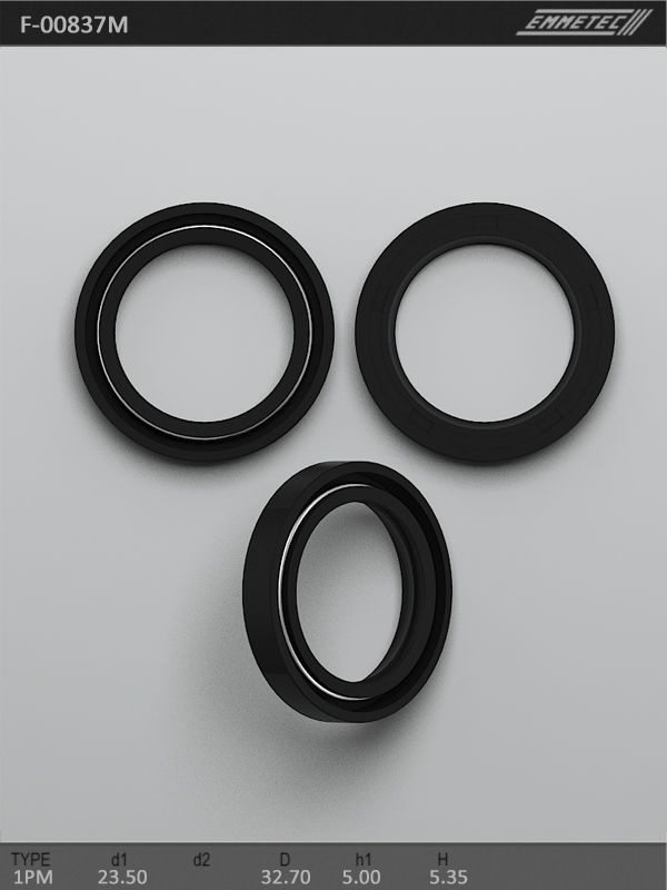 MSG - F-00837M - Сальник 23,50/32,70*5,00/5,35 тип 1PM