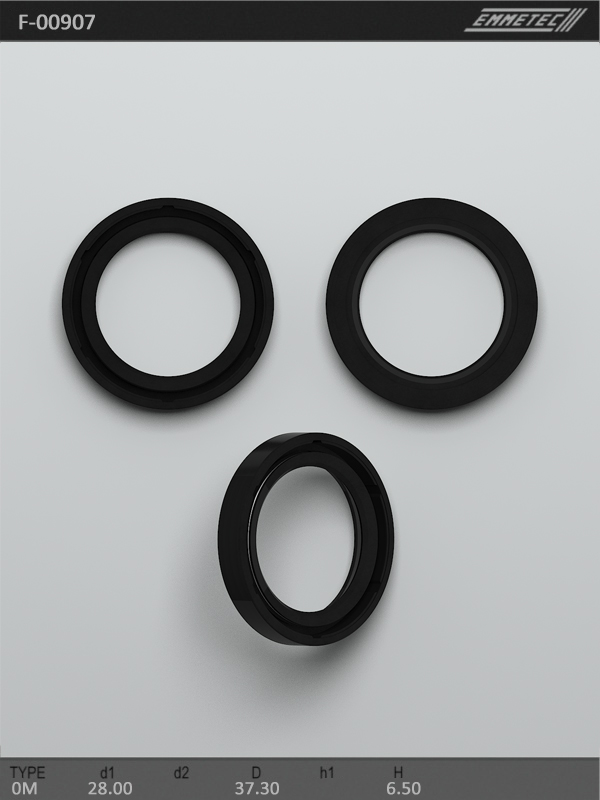 MSG - F-00907 - Сальник 28,00/37,30*6,50 тип 0M