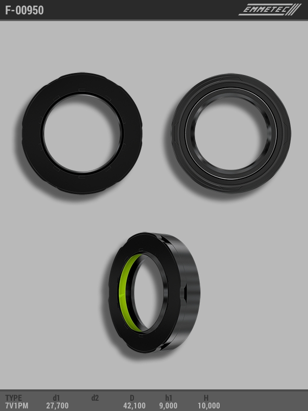 MSG - F-00950 - Сальник 27,70/42,10*9,00/10,00 тип 7V1PM MSG - F-00950 - Сальник 27,70/42,10*9,00/10,00 тип 7V1PM