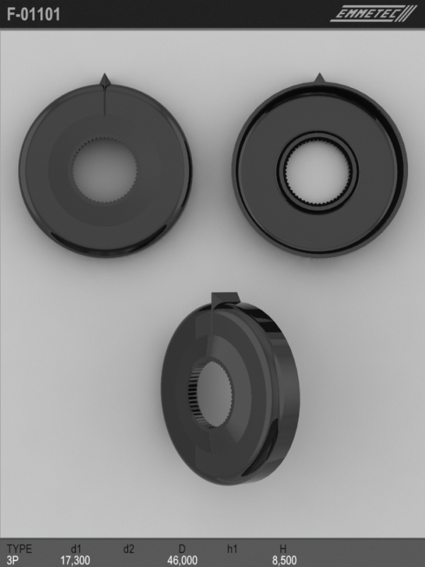 MSG - F-01101 - Верхний защитный колпачек BMW 3 (E30) 82-92,3 Touring (E30) 87-94,3 кабрио (E30) 85-93,Z1 88-91