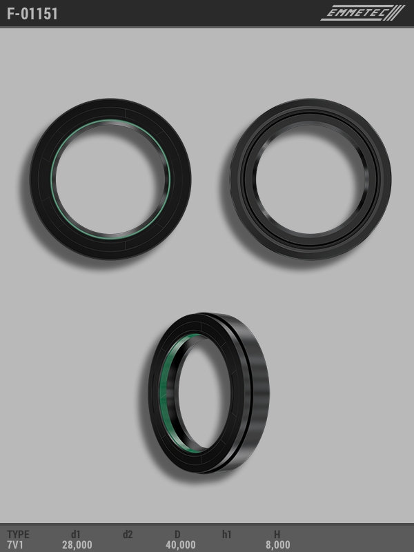 MSG - F-01151 - Сальник 28,00/40,00*8,00 тип 7V1 MSG - F-01151 - Сальник 28,00/40,00*8,00 тип 7V1