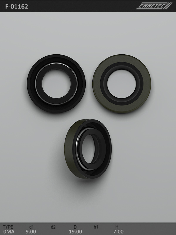 MSG - F-01162 - Сальник 9,00/19,00*7,00 тип 0MA MSG - F-01162 - Сальник 9,00/19,00*7,00 тип 0MA