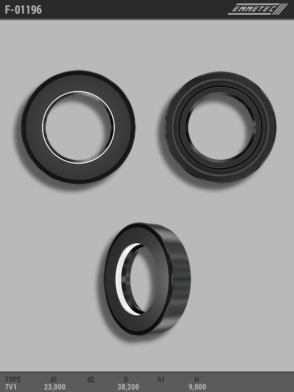 MSG - F-01196 - Сальник 23,00/38,20*9,00 тип 7V1 MSG - F-01196 - Сальник 23,00/38,20*9,00 тип 7V1