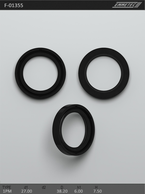 MSG - F-01355 - Сальник 27,00/38,20*6,00/7,50 тип 1PM